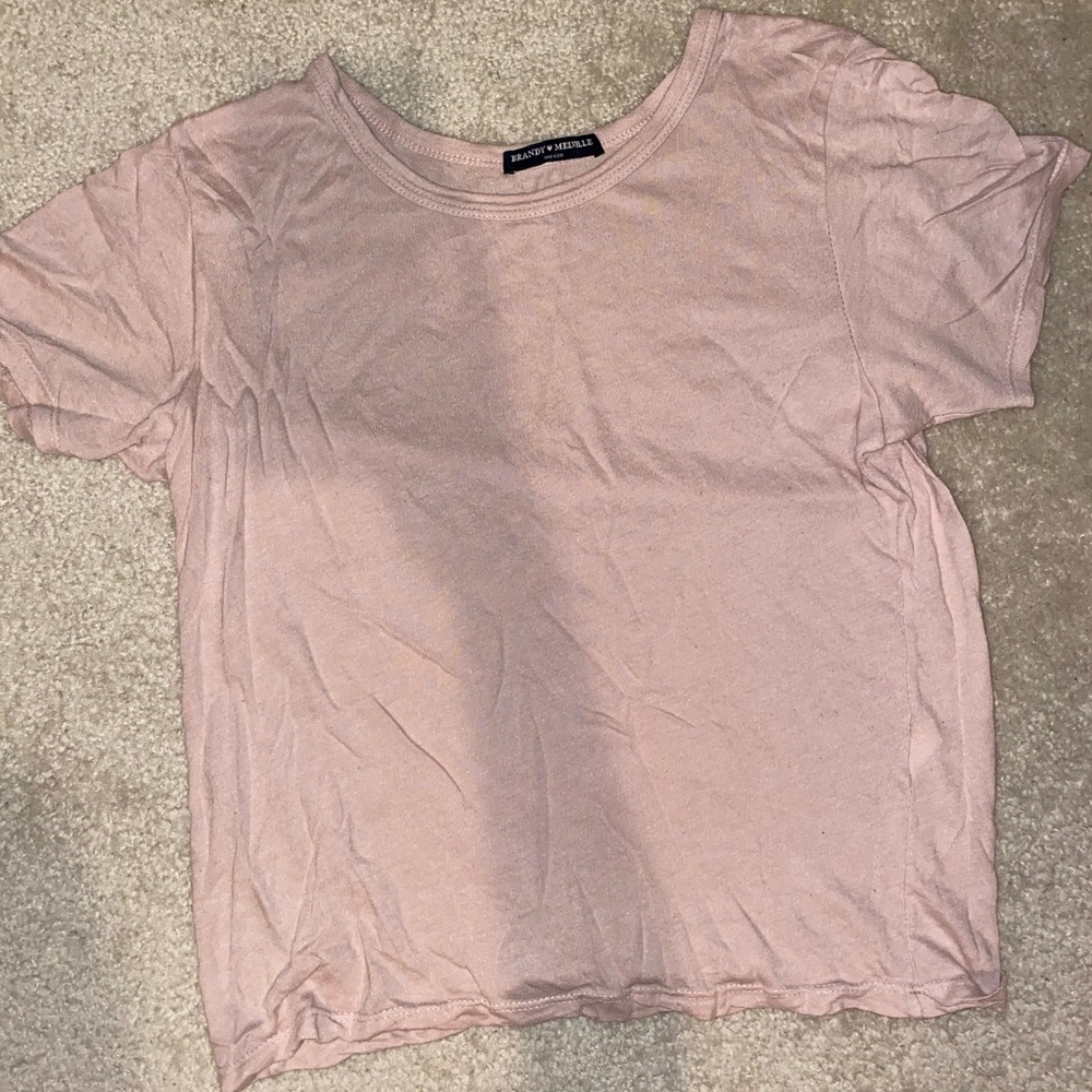 Brandy Melville Pink T-shirt